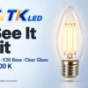 c35-e26-led-filament-bulb-4w-2700k-lit-4-1 C35 E26 LED filament bulb lighting illustration at 2700 K