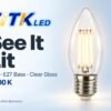 c35-e27-led-filament-bulb-4w-2700k-lit-4 C35 E27 LED filament bulb lighting illustration at 2700 K
