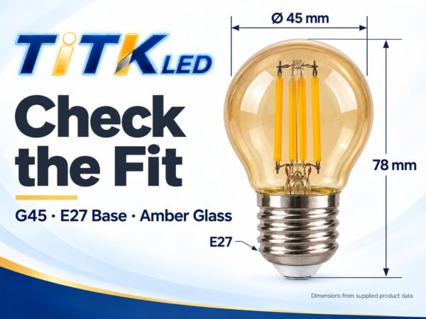 g45-e27-led-filament-bulb-4w-2700k-dimensions-3 G45 E27 LED filament bulb dimensions: 45 mm diameter and 78 mm height