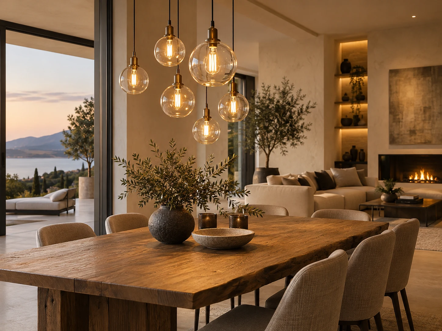 LED Filament Bulbs for Villa Lighting