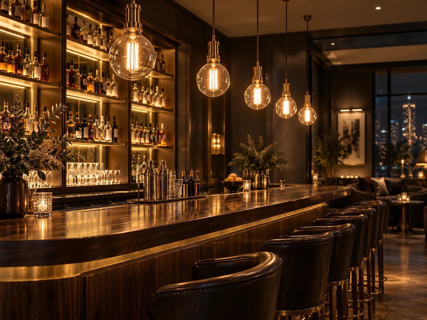 LED Filament Bulbs for Bar and Club Lighting